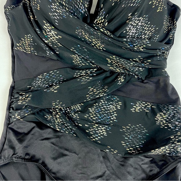 NWOT Miraclesuit Women's Iridium Mystique Underwire One-Piece Swimsuit - Picture 7 of 12